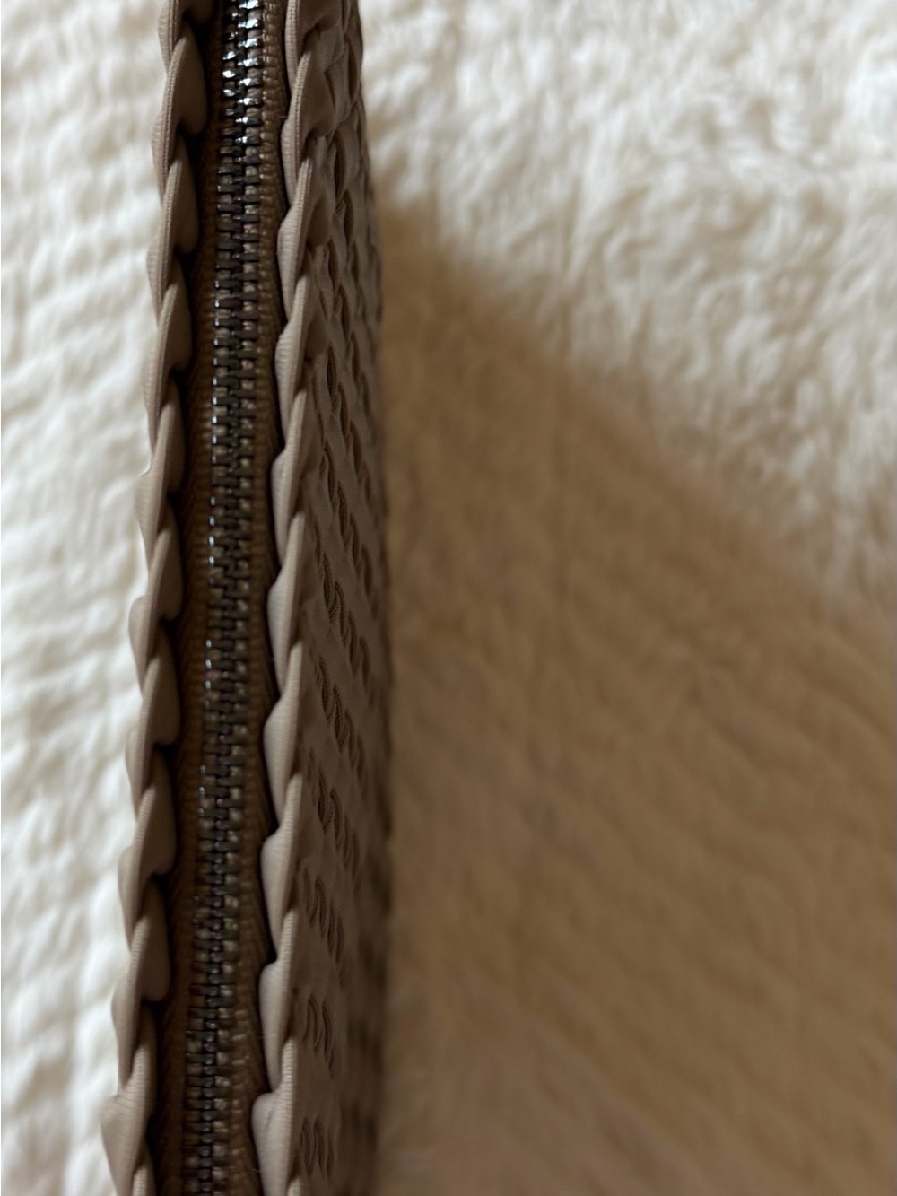 Naghedi St. Barth’s Medium Tote and Pouch- Cashmere - Picture 13 of 14